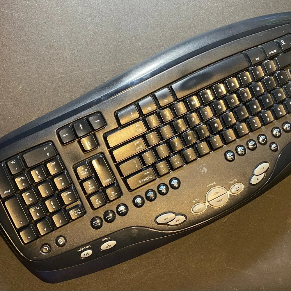 Logitech Black Wireless Keyboard